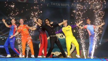 Shah Rukh Khan Strikes Iconic Pose With WPL 2024 Team Captains, Steals the Spotlight at Women’s Premier League Season 2 Opening Ceremony